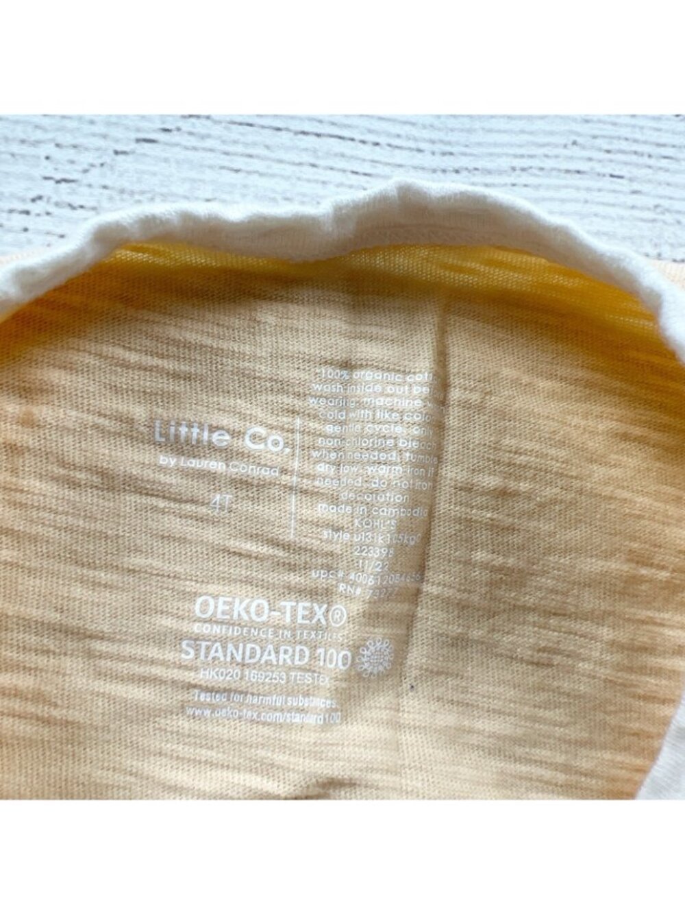Little Co By Lauren Conrad Toddler Sleeveless Tank Top Oh Hey Vacay 4T - Picture 2 of 3